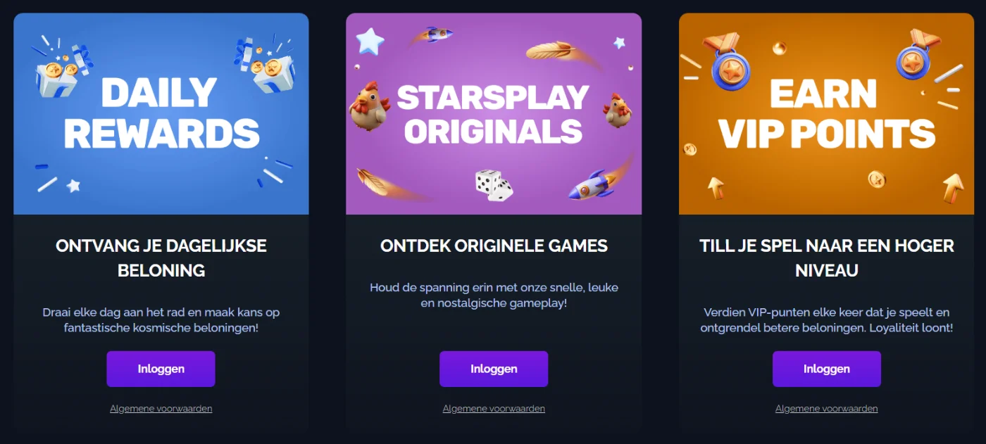 StarsPlay24 Casino Promoties en Sportbonussen StarsPlay24 Casino Promoties en Sportbonussen
