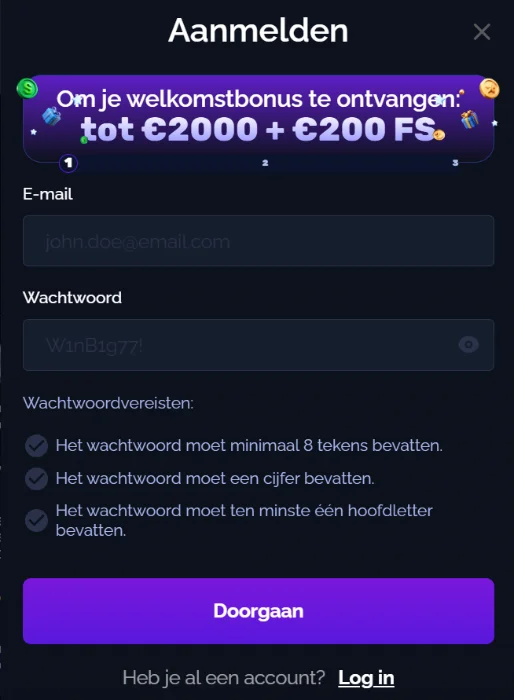 StarsPlay24 Casino Registratie en Inloggen StarsPlay24 Casino Registratie en Inloggen